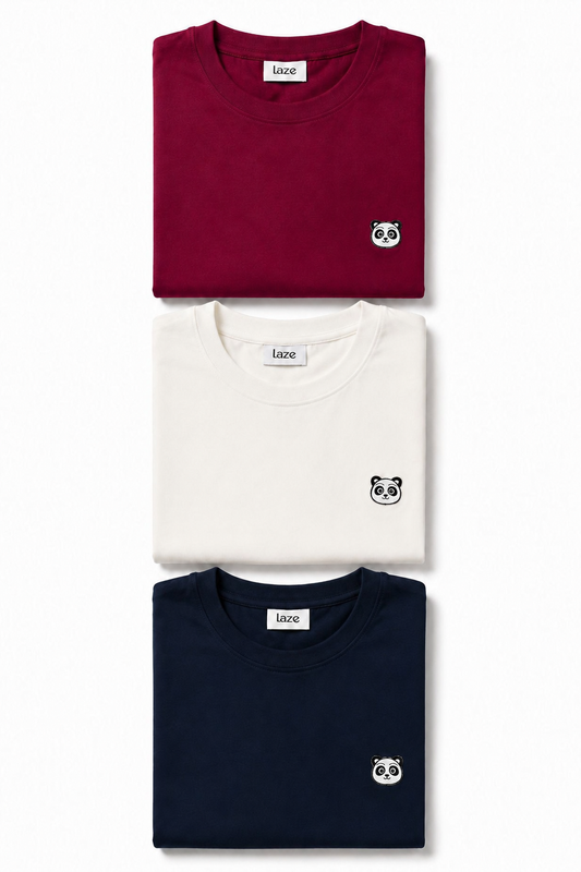 Panda Tee (Pack of 3)