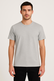 Yellow round neck t-shirt for men and women soft, comfortable, stretchable and relaxed fit laze.co.in