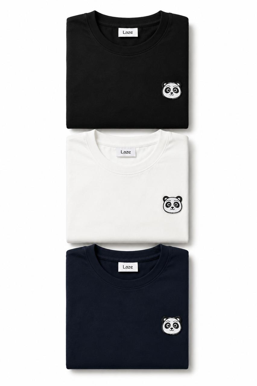 Panda Tee (Pack of 3)